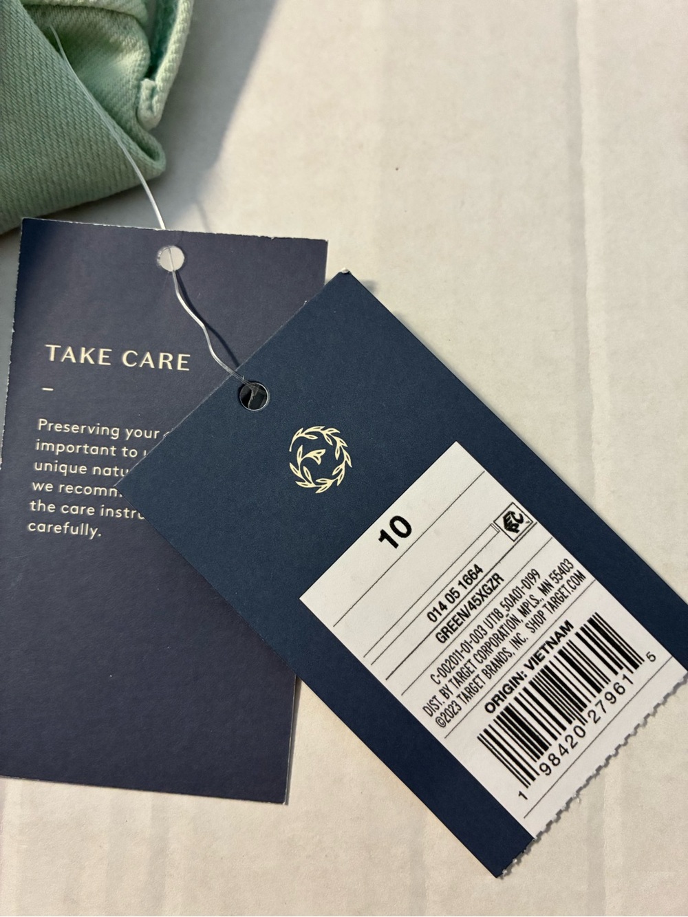 NWT Universal Thread Sailor Wide-Leg High-Rise Jeans Mint Green Women’s size 10 - Picture 4 of 7
